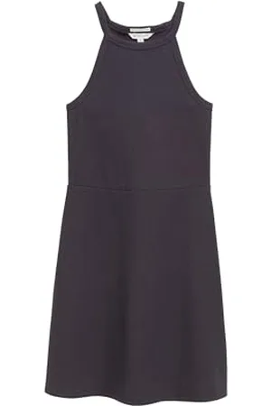 TOM TAILOR 1047127 Vestito, 29476-Grigio Coal, 164 Bambina