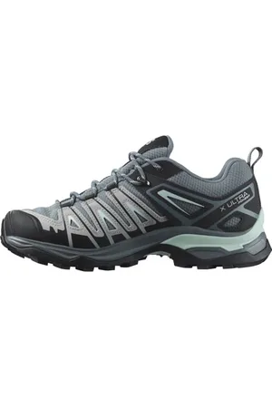 Salomon X Ultra Pioneer Gore-Tex Scarpe Impermeabili Escursionismo da Donna, Qualsiasi condizione meteo, Tenuta del piede sicura, Stabilità e ammortizzazione, Stormy Weather/Alloy/Yucca, 39 1/3 EU