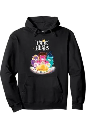 Care Bears Halloween Witches Retro Horror Movie Poster Felpa con Cappuccio