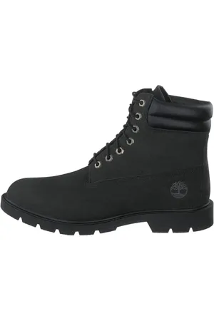 Timberland 6 Inch WR Basic Stivali alla moda Uomo, Nero (Black Nubuck),50 EU