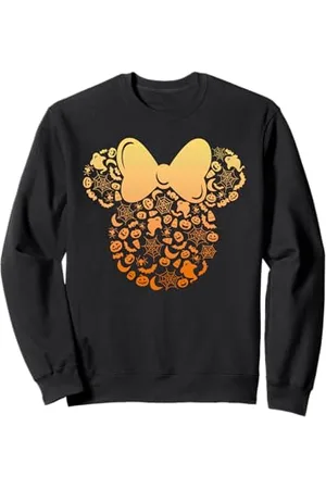 Disney Minnie Mouse Halloween Ghosts & Pumpkins Gradient Felpa