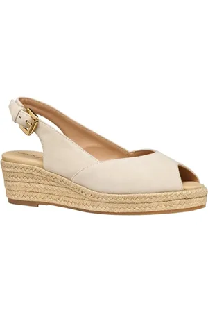 Geox D IBERIDE A, Sandalo con Zeppa Donna, , 37 EU