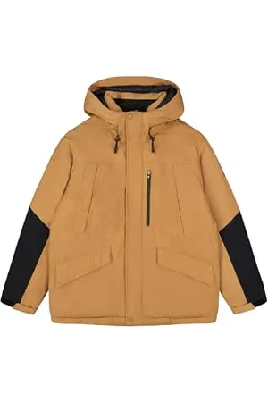 Champion Legacy Outdoor C-Tech (220355) -WR Poly Cotton Woven 252gr Hooded Giacca, (TBO/NBK), M Uomo