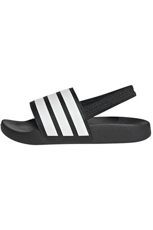 adidas Adilette ESTRAP Slides Children, Diapositive, Core Black/Cloud White/Core Black, 29 EU