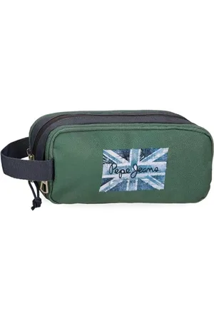 Pepe Jeans Jebb Triple Green Case 22x10x9 cm Poliestere 1,98L di Joumma Bags