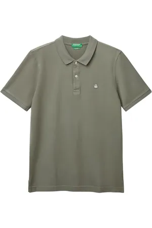 Benetton Maglia Polo M/M 3WG9U301Z, , 3XL Uomo