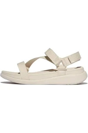 FitFlop F-Mode Go Adj. Webbing Flatform Z-Strap Sandals, Sandali Donna, , 41 EU