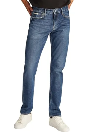 Calvin Klein Uomo Jeans Slim Elasticizzati, Blu ( Medium), 30W/33L