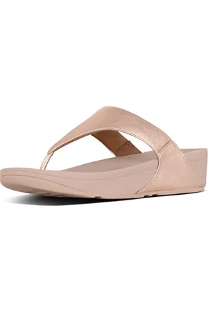 FitFlop Lulu Leather Toepost, Infradito Donna, , 37 EU