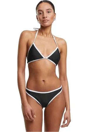 Urban classics Tb7483-ladies Retro Triangle Bikini Parte Superiore, , S Donna