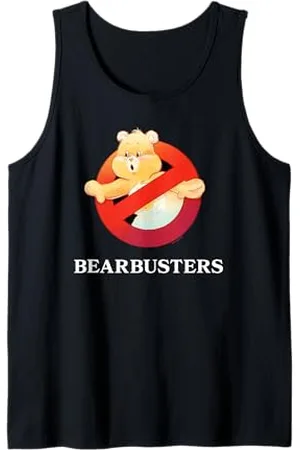 Care Bears Halloween Bearbusters Retro Horror Movie Logo Canotta