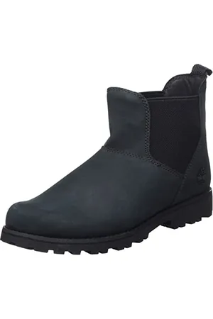 Timberland Unisex - Bambini e ragazzi Asphalt Trail Chelsea Boot (Junior) Stivali Chukka, nero, 39 EU