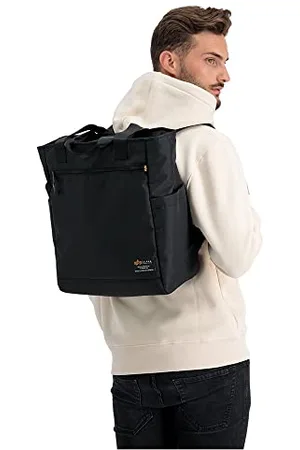 Alpha Industries Alpha Backpack Tote Bag T-Shirt, , Taglia Unica Unisex-Adulto