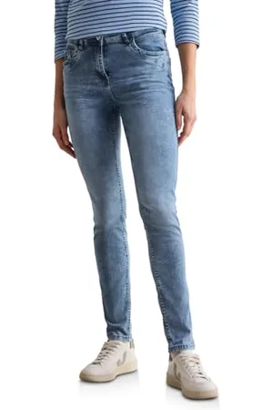 CECIL B378664 Jeans Slim Fit, , 31W x 28L Donna