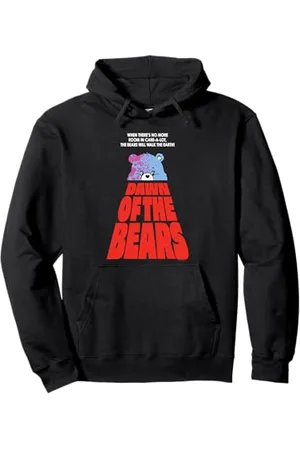 Care Bears Halloween Dawn Of The Bears Horror Movie Poster Felpa con Cappuccio