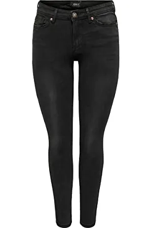 ONLY ONLWAUW Mid SK BJ1097 Noos Jeans, , M/32 da Donna