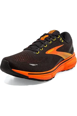 Brooks Ghost 15, Scarpe da corsa Uomo, Nero (Black Yellow Red), 46 EU