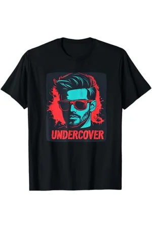 UNDERCOVER Uomo vibrante con occhiali da sole sotto copertura Costume Maglietta