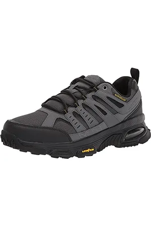 Skechers Skech Air Envoy Bulldozer, Scarpe da Ginnastica Alte Uomo, Black, 42 EU