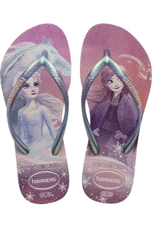 Havaianas Slim Frozen, Infradito Bambina, Rosa (Balletto Rosa), 33/34 EU
