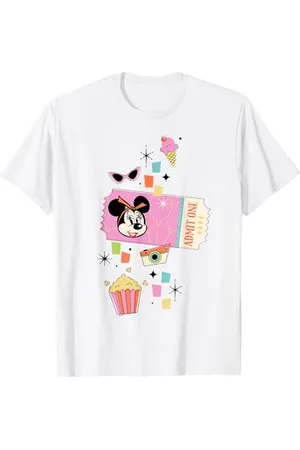 Disney Minnie Mouse land Celebration Retro Park Ticket Maglietta
