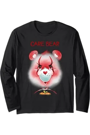 Care Bears Halloween Scary Clown Face Horror Movie Poster Maglia a Manica