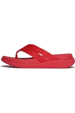 FitFlop F-Mode Go Webbing Flatform Strappy Flip-Flops, Infradito Donna, , 38 EU