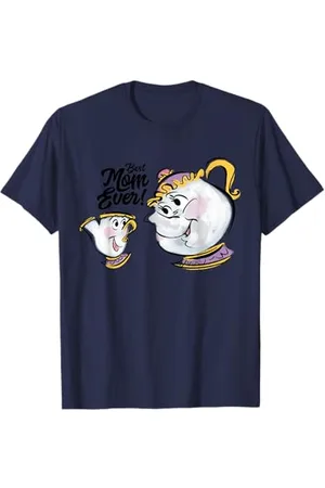 Disney La Bella e la Bestia Chip Mrs. Potts è la migliore mamma di sempre Maglietta
