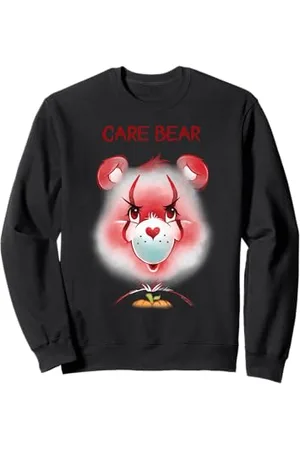 Care Bears Halloween Scary Clown Face Horror Movie Poster Felpa