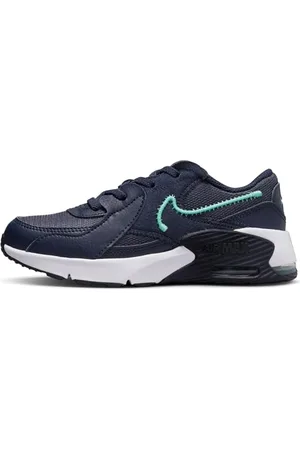 Nike Air Max Excee PS, Basso, Obsidian/Emerald Rise-Jade Ice-White, 31.5 EU
