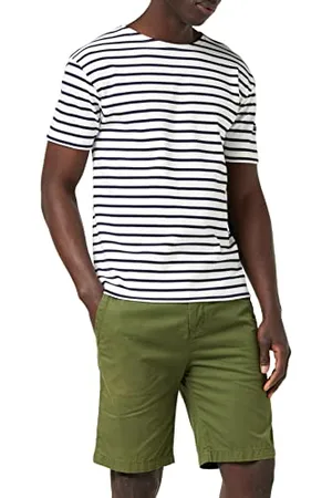 Armor.lux Armor Lux Doelan T-Shirt, (Blanc/Navire 400), Medium (Taglia Unica: 3) Uomo