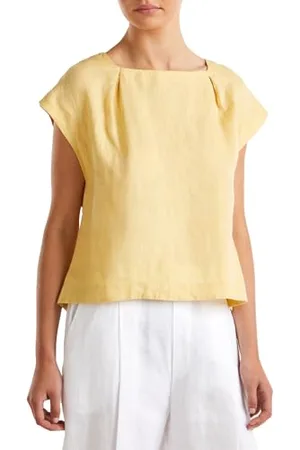 Benetton Blusa 5BMLDQ079 Camicia, , L Donna