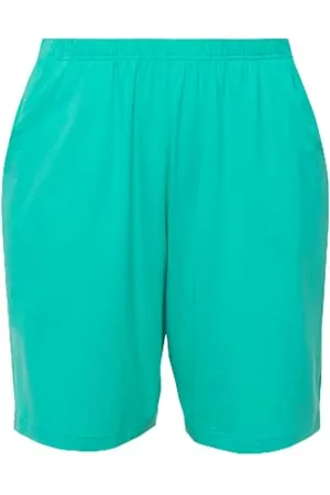 Ulla Popken Pantaloncini in Jersey, Tasche, Elastico in Vita 818396 Pantaloni, , 40W x 32L Donna