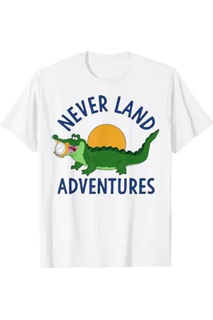 Disney Peter Pan Tick-Tock Crocodile Never Land Adventures Maglietta