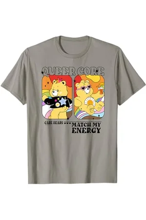 Care Bears Pride Queer Core Match My Energy Maglietta