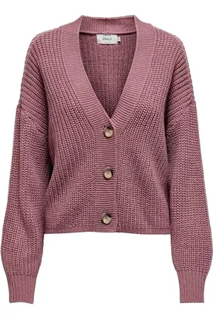 ONLY Onlcarolspring L/S Cardigan Knt Maglione, , L Donna