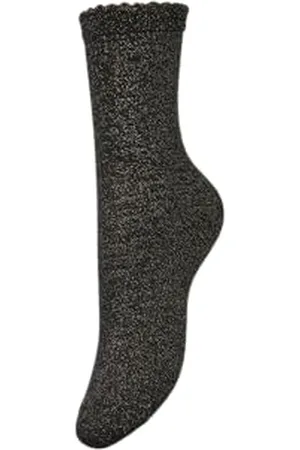 Pieces® Pcsebby Glitter Long 1 Pack Socks Noos Calzini, , Taglia Unica Donna