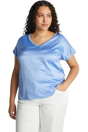 Fiorella rubino : T-Shirt in Raso e Jersey Curvy Size Stagione Primavera Estate 2025.