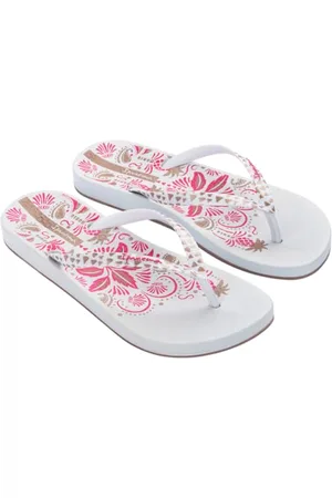 Ipanema Anat Nature VIII Fem, Infradito Donna, Bianco, Bianco, Rosa, 39 EU