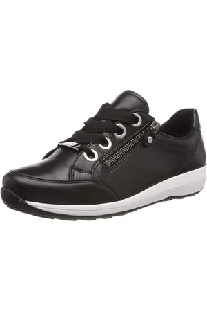 ARA Osaka 1234587, Scarpe da Ginnastica Basse Donna, Nero (Schwarz 01), 38.5 EU
