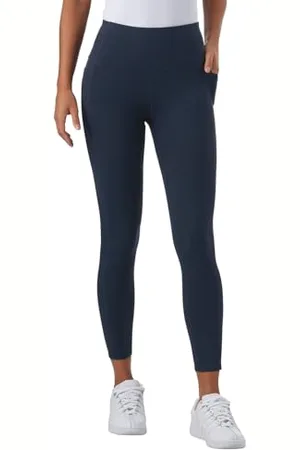 Skechers Walk Go Flex High Waisted 2-Pocket Yoga Legging Pantaloni, Iris Blu, XL Donna