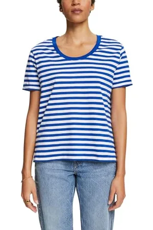 ESPRIT 994ee1k308 T-Shirt, 412/Bright Blue 3, XXS Donna