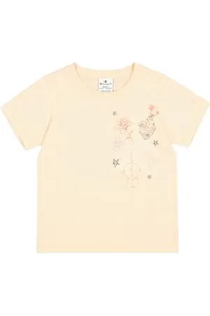 Champion Legacy Emotional Dance G (405020) -SS Crewneck T-Shirt, (EAC), 7-8 Anni Bambina