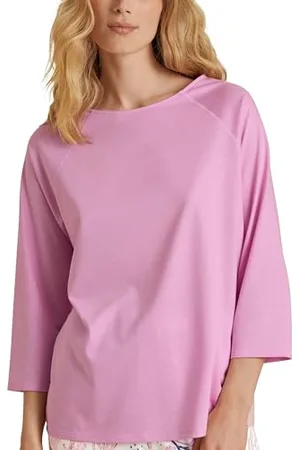 Calida Favourites Harmony T-Shirt, (Bubble Gum Pink), 38/40 IT Donna