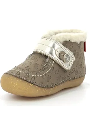 Kickers So Schuss, Scarpe con Lacci Bambina, , 22 EU