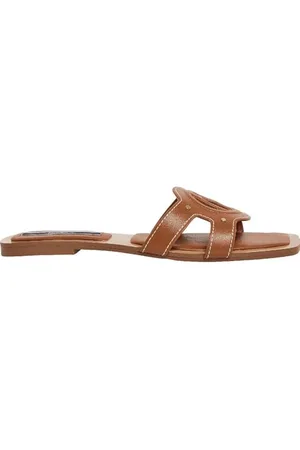 Pepe Jeans Frida Signature, Sandalo Donna, Marrone (marrone tabacco), 36 EU