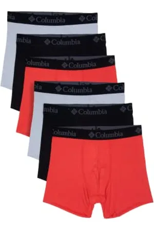 Columbia Boxer in Poliestere e Spandex, Confezione da 6 Corti, , M Uomo