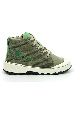 Kickers KICKRUP, Scarpe da Ginnastica, Colore: Cachi Grigio, 29 EU