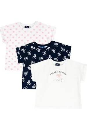 T-Shirt Bambina Chicco - Maglietta Maniche Corte In Cotone Morbido, Designed In Italy