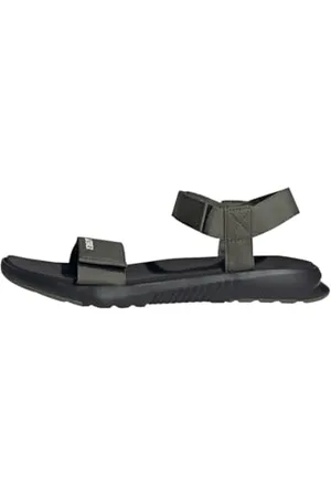 adidas Terrex Hydroterra Light Sandals, Scarpe da Trekking Unisex-Adulto, Core Black/Olive Strata/Cloud White, 39 EU